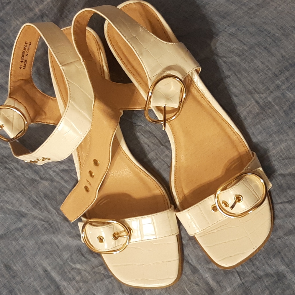 Topshop White sandals EU 41 US 11